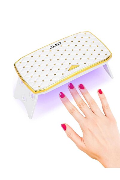 XLED Portatif Mini Uv Led Lamba Manikür Tırnak Kurutucu Beyaz 36w