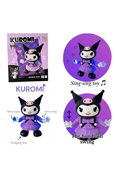 sfs elektrik KUTuda KUROMİ PİLLİ SESLİ IŞIKLI DANS EDEN 22CM