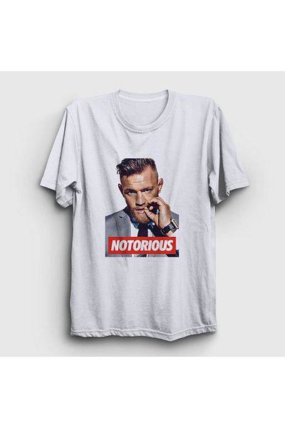 Presmono Μπλουζάκι Unisex White Notorious V3 Ufc Conor Mcgregor 312323 ττ