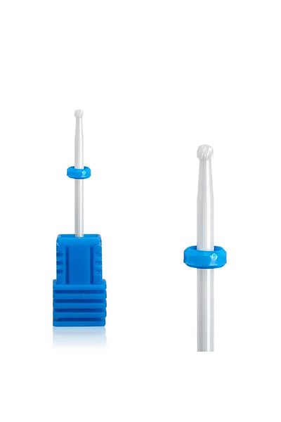 aba nails Ceramic Router Bit Rasp Machine Bit Ball End Blue