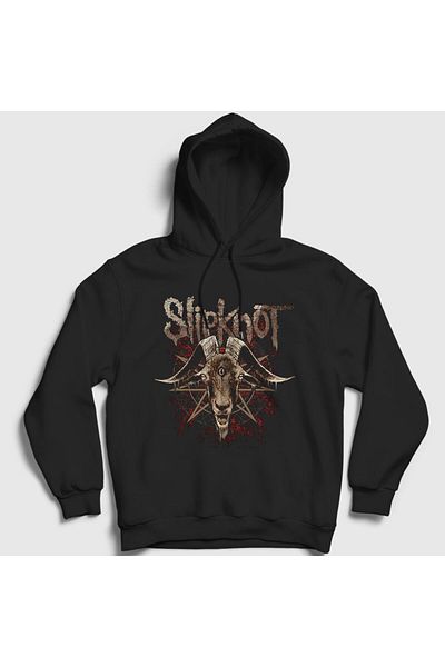 Presmono Φούτερ Unisex Black Goat V2 Slipknot με κουκούλα 292260 ττ
