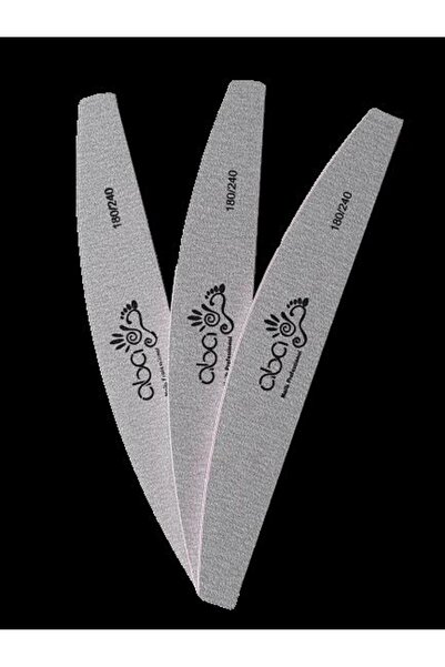 aba nails Aba Profesyonel Kağıt Tırnak Törpüsü 240 Grit ( 3 Adet )