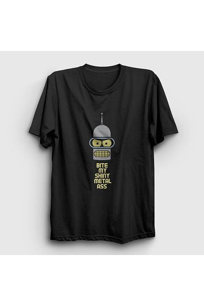 Presmono Μπλουζάκι Unisex Black Bite Robot Bender Futurama 306161 ττ