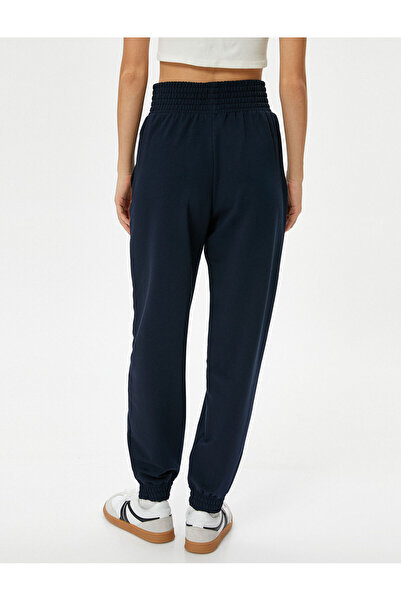Koton Jogger Φούτερ Ψηλόμεση Άνετη Εφαρμογή Βαμβακερή Τσέπη