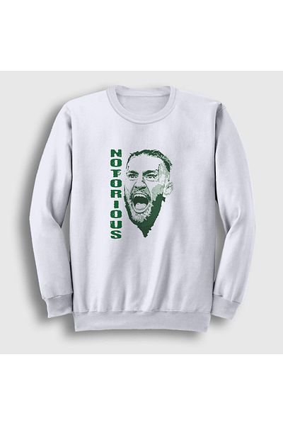 Presmono Φούτερ Unisex White Notorious V2 Ufc Conor Mcgregor 312297 ττ