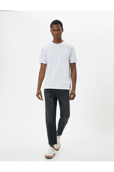 Koton Locker geschnittene, verwaschene Jeans - Steve Jean