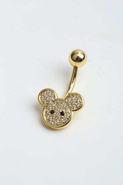 VLM AKSESUAR Mickey Göbek Piercing Cerrahi Çelik (10mm)