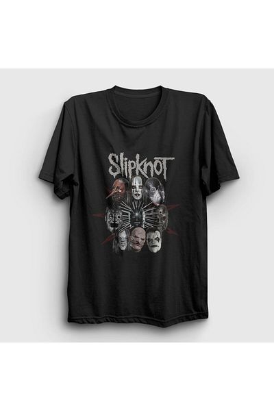 Presmono Μπλουζάκι Unisex Black Band V2 Slipknot 291357 ττ