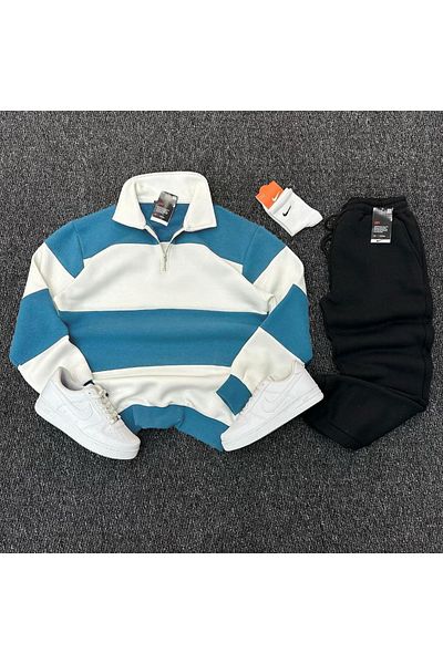 viperkombin Set of 2 Zippered Sweatshirt Sweatpants