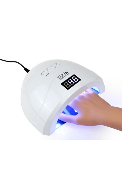 aba nails Sun 1S Manikür Tırnak Kurutucu UV Led Lamba Beyaz 48w