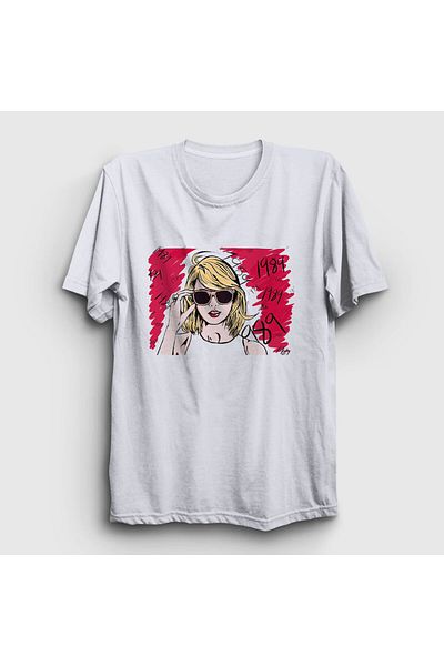 Presmono Μπλουζάκι Unisex White 1989 Taylor Swift 309943 ττ