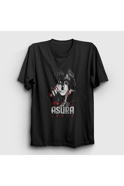 Presmono Унисекс черна тениска Ohma Tokita V2 аниме Kengan Ashura 318113tt