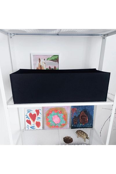 Next Craft Felt Basket, Home Organizer, Kids Room Organizer, Shelf Organizer 50X20X15 cm