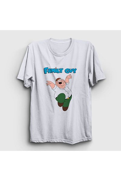 Presmono Μπλουζάκι Unisex White Peter Griffin Family Guy 300693 ττ