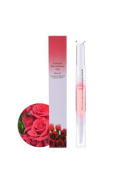 aba nails Kalem Manikür Tırnak Eti ve Kütikül Bakım Yağı 5ml Gül