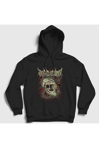 Presmono Φούτερ με κουκούλα Unisex Black Skull Thy Art Is Murder 387918 ττ