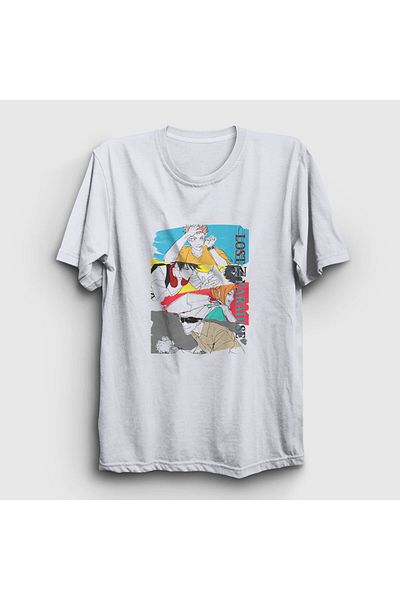 Presmono Μπλουζάκι Unisex White Lost In Paradise V2 Jujutsu Kaisen 351907 ττ