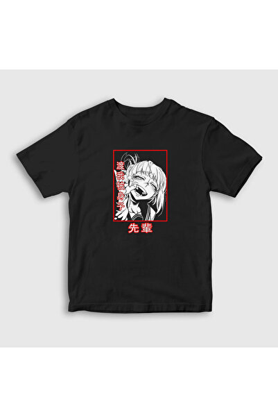 Presmono Unisex dečja crna Himiko Toga anime My Hero Academia T-shirt 349977tt