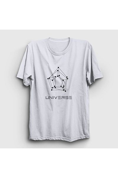 Presmono Μπλουζάκι Universe White K-pop Pentagon - Unisex 414450 ττ