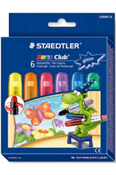 Scrikss STAEDTLER NORİS CLUB JEL PASTEL BOYA SİMLİ RENKLER 6 LI