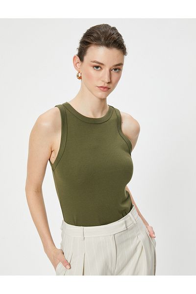 Koton Rundhals Slim Fit Basic Athlete