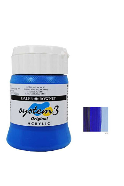 Daler Rowney طلاء أكريليك نظام 3 500 مل - الترامارين 123