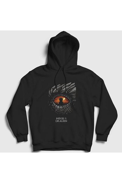 Presmono Φούτερ με κουκούλα Unisex Black Eye Targaryen House Of The Dragon 344247 ττ