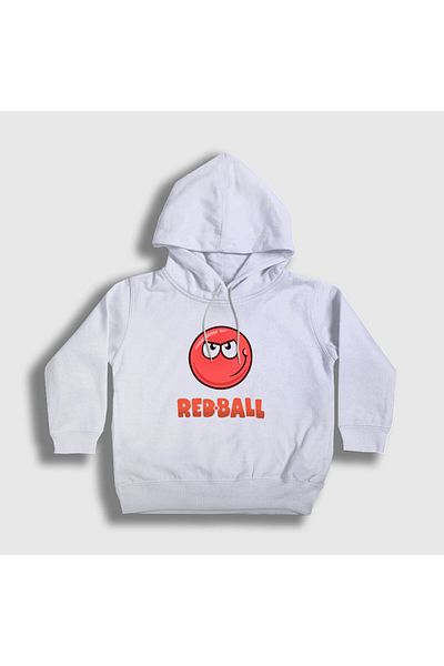 Presmono Hanorac cu glugă unisex pentru copii White Game Red Ball361892tt