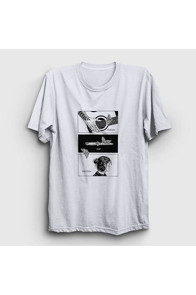 Presmono Λευκό μπλουζάκι Unisex Endure and Survive Last of Us - 357738 ττ
