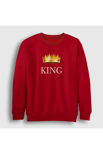 Presmono Унисекс суитшърт Red King 381331tt