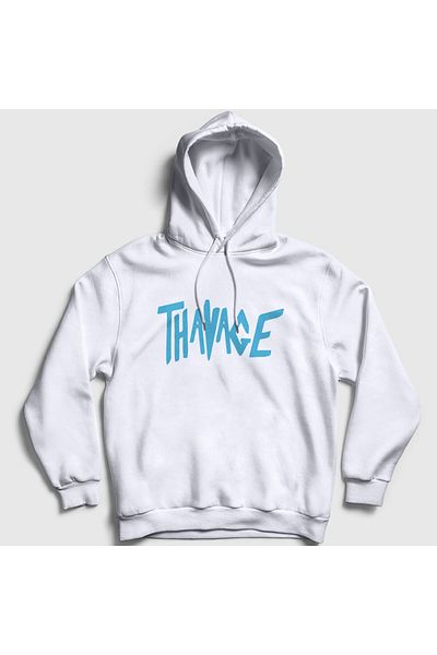 Presmono Unisex White Thavage Gym Sportswear Φούτερ με κουκούλα Chris Bumstead 362939 ττ