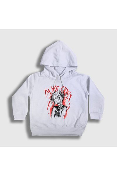 Presmono Hanorac cu glugă unisex alb Himiko Toga V3 Anime My Hero Academia359601tt