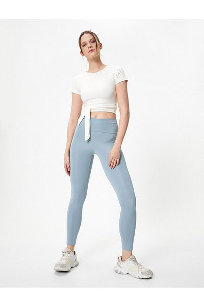 Koton Skinny-Sport-Leggings mit hoher Taille