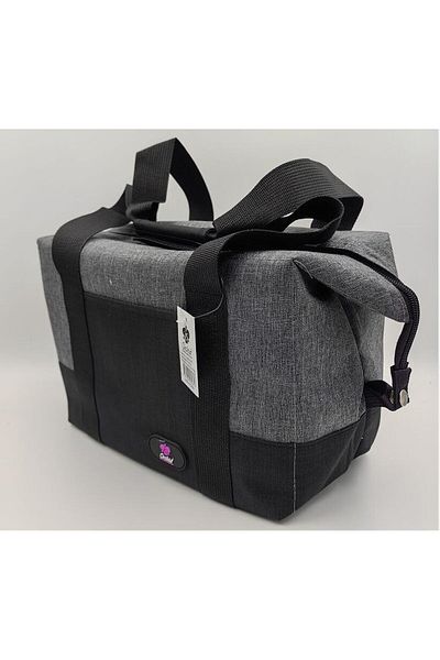 ORCHID INSULATED MULTIFUNCTIONAL TOTE BAG BLACK