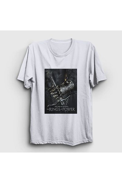 Presmono Μπλουζάκι Unisex Λευκό Δαχτυλίδι Άρχοντας Δαχτυλίδια Δύναμη 363873 ττ