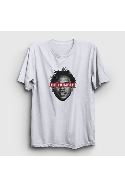 Presmono Μπλουζάκι Unisex White Be Humble Kendrick Lamar 368353 ττ