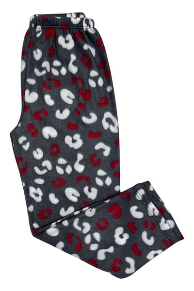 PİERLES Γυναικείες πιτζάμες Fleece με ελαστική μέση χειμώνα -p01