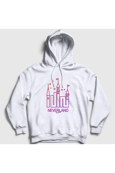 Presmono Φούτερ Unisex White Neverland K-pop G I Dle με κουκούλα 409463 ττ