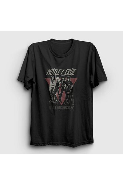 Presmono Унисекс тениска Black Band V2 Mötley Crüe 375710tt