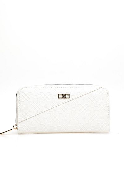 Setrms Ekru Zipper Closure Wallet 25160025