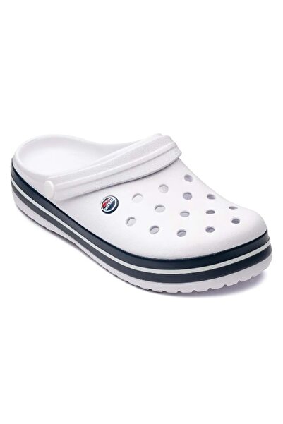 Kocamanlar Ayakkabı Cflex 3661000 Сабо для лікарів та медсестер - Білі ортопедичні капці для жінок з товстою підошвою