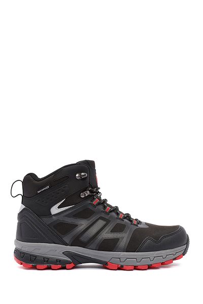 Derimod Men's Black Lace up Outdoor Boots 24Wfd 693714
