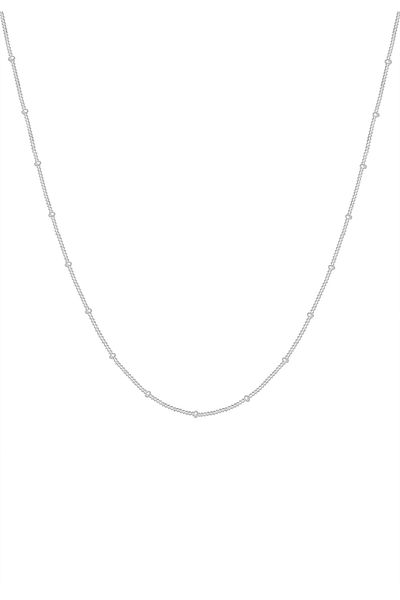 ELLI Náhrdelník dámský satte chain Basic Classic Fine ze stříbra 925