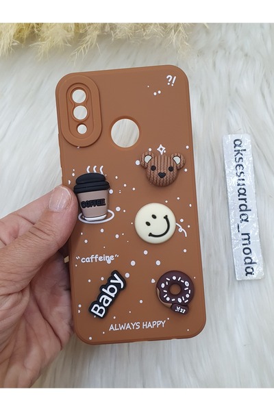 Aksesuarda Moda HUAWEİ P20 LİTE UYUMLU FİGÜRLÜ SİLİKON KILIF