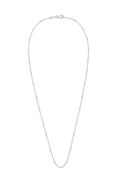 ELLI Dámský náhrdelník Satellite Chain Basic Classic Fine ze sterlingového stříbra 925