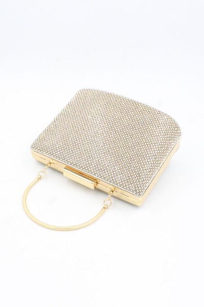 Chantaky Βραδινό φόρεμα Clutch Βραδινό φόρεμα 064 380 Χρυσό Χρώμα Κρυστάλλινη Πέτρα