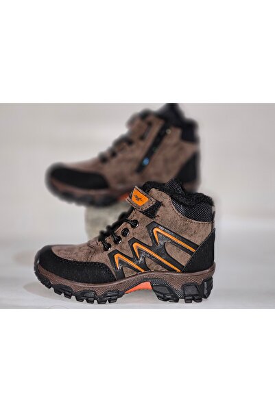 ŞAHGÜL Cırtlı Fermuarlı Içi Kürklü Çocuk Bot