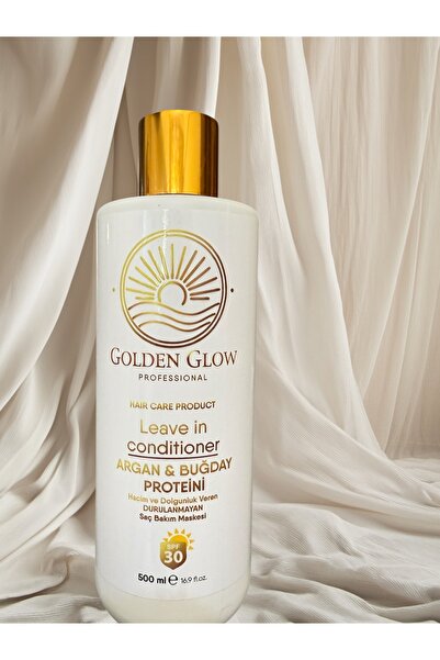GOLDEN GLOW PROFESSİONAL ARGAN&BUĞDAY PROTEİNİ SAÇ BAKIM MASKESİ(DURULANMAYAN...