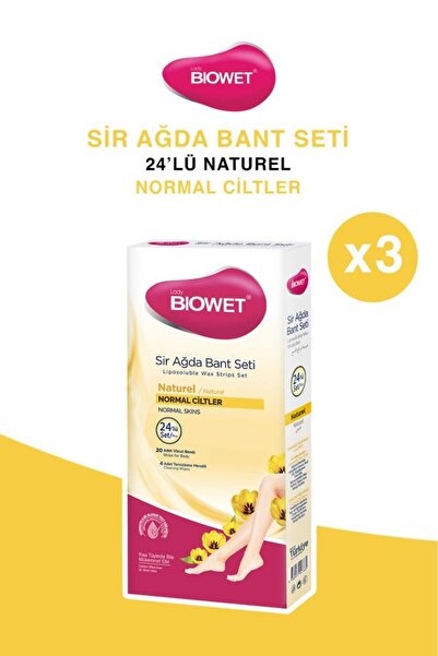 Genel Markalar Sir Ağda Yüz Bandı Naturel Tüm Ciltler 24'lü X3
