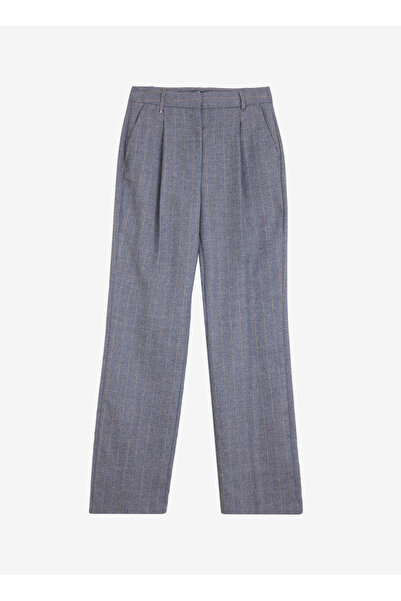 BROOKS BROTHERS Normal Bel Normal Koyu Deve Tüyü Kadın Pantolon BBFW24FPT003